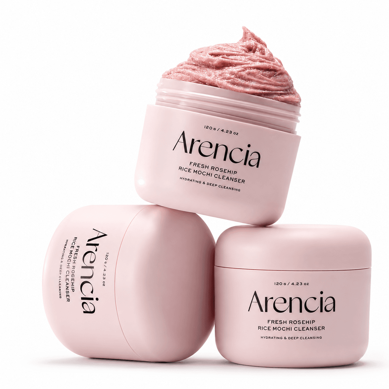 Fresh Rosehip Rice Mochi Cleanser