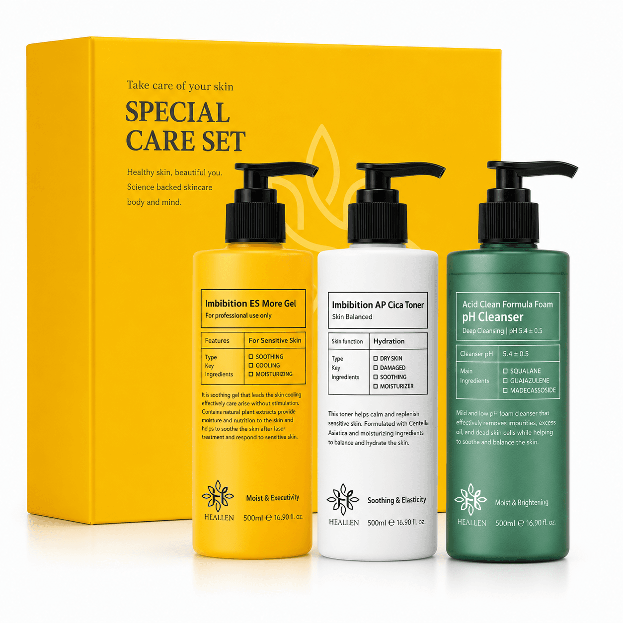 Imbibition 3-Step Care Set